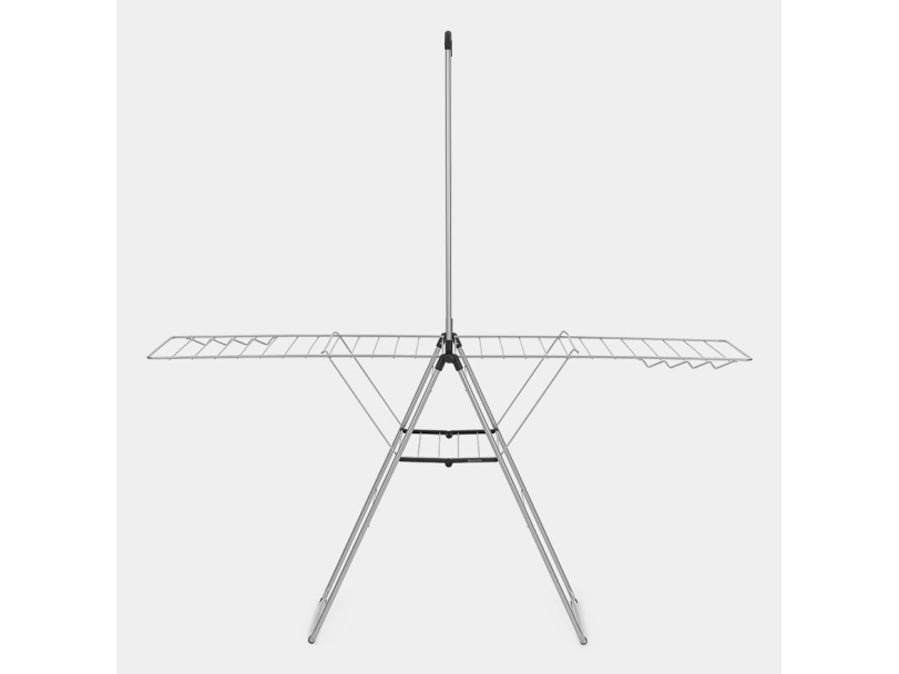 Brabantia HangOn, Fritstående stativ, Stål, Grå, 25 m, 10 kg, 660 mm