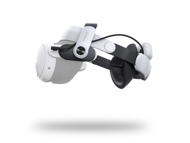 BoboVR M3 Pro-rem till Meta Quest 3 + BoboVR B2-batteri - svart/vit | Spel - Joystick och spelkontroller - Virtuell verklighet | GameStuff