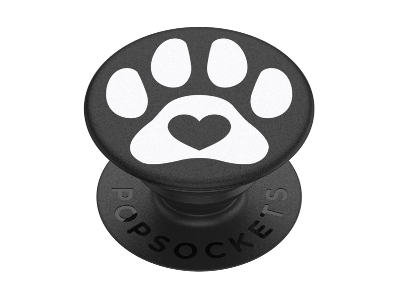Popsockets 805579, Greb, Sort, Hvid, Alle Mærker, Hjertemønster, 1 Stk