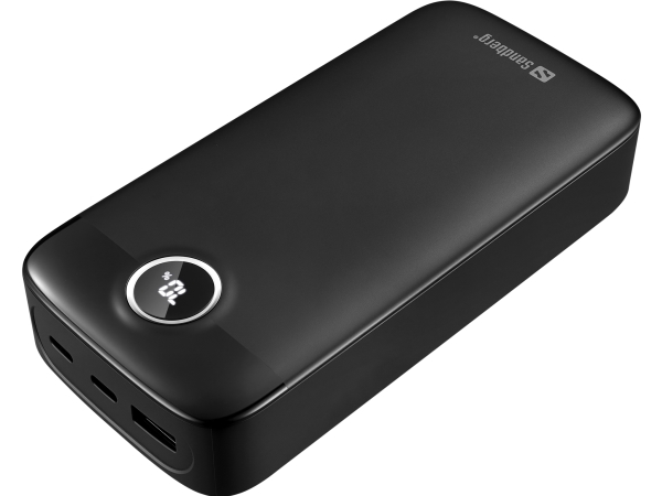 Sandberg 421-49, 20000 mAh, Semi-solid-state, 3,7 V, Sort