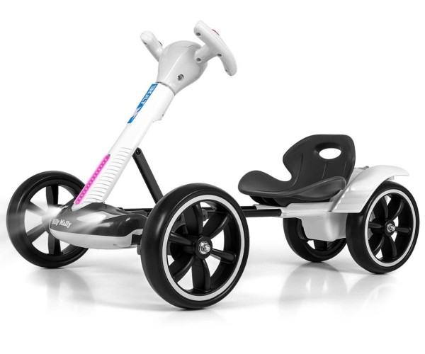 Milly Mally Važiuoklė gokart na akumulator bolt balta