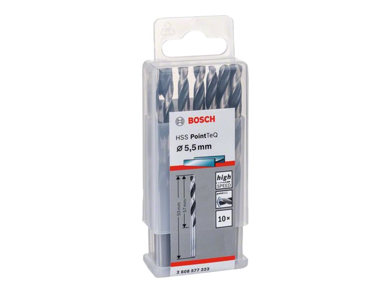 Bosch Metalbor Pointtec HSS-R 5,5mm 10stk - 2608577223