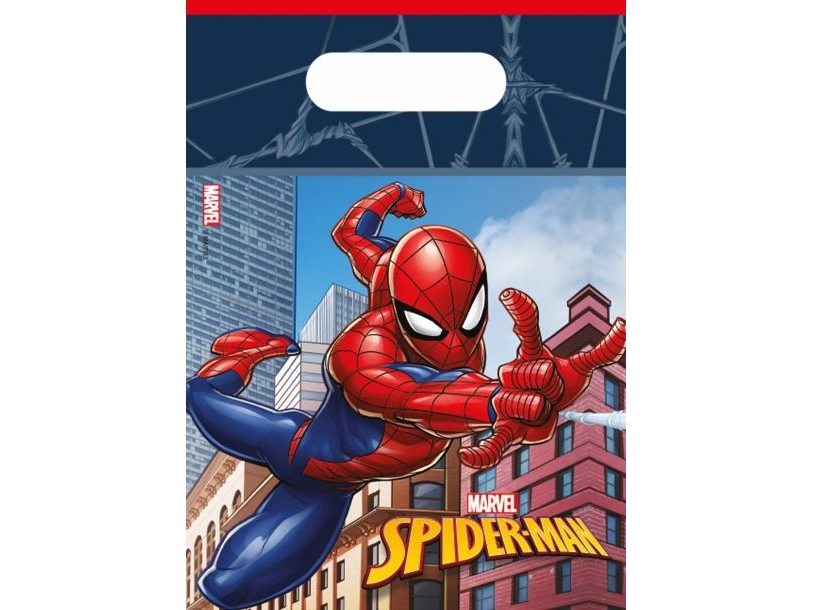 Spiderman Party-Poser, 6 Stk