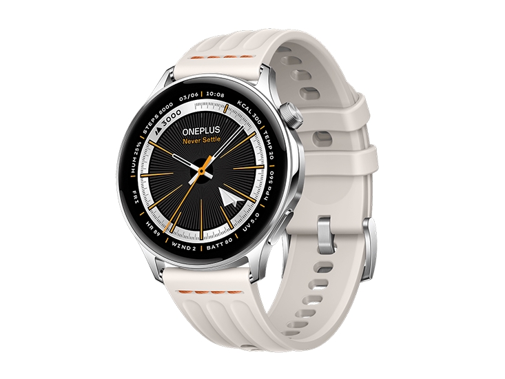 OnePlus Watch Lite 45mm - Silverst&aring;l