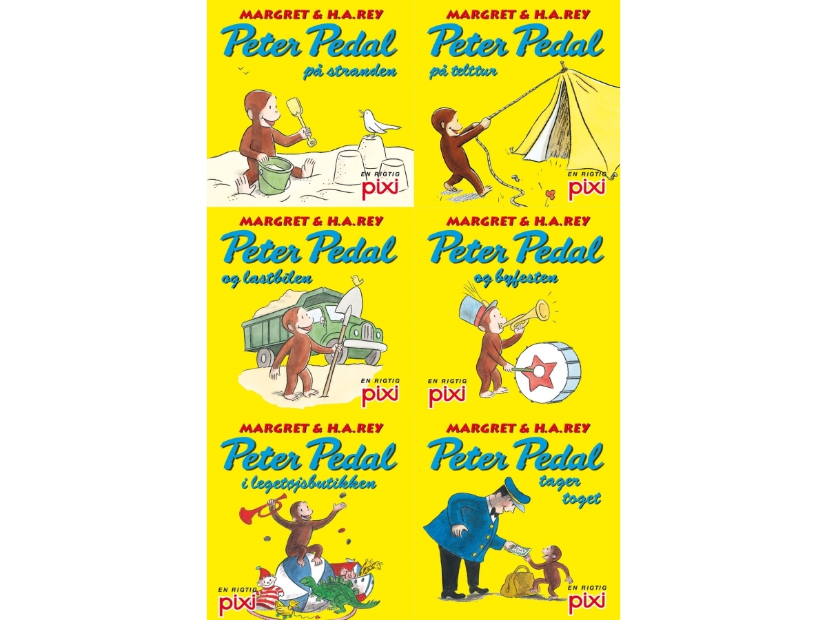 Pixi -Serie 110: Peter Pedal (Kolli 48) | Margaret Rey Og H.A. Rey