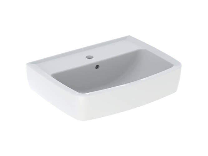 Håndvask Bastia 50cm firkant m/h.h+o.løb