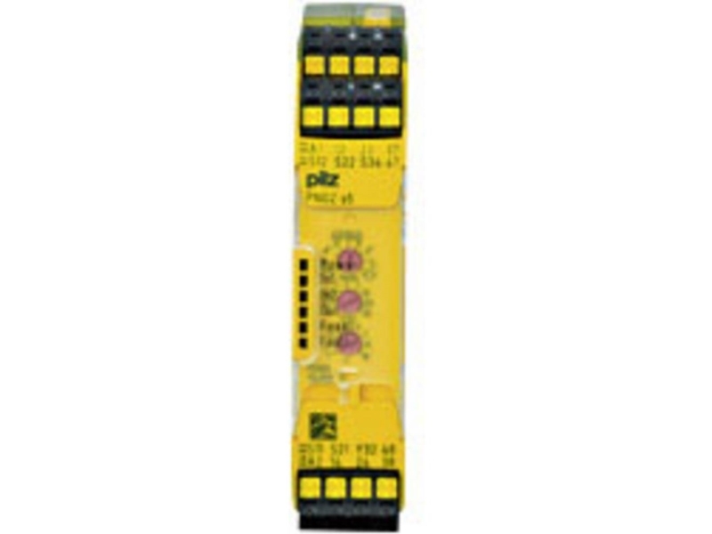 Sikkerhedskontaktapparat PNOZ s5 C 24VDC 2 n/o 2 n/o t PILZ Driftsspænding (num): 24 V/DC 2 x sluttekontakt (B x H x T) 22.5 x 100 x 120 mm 1 stk