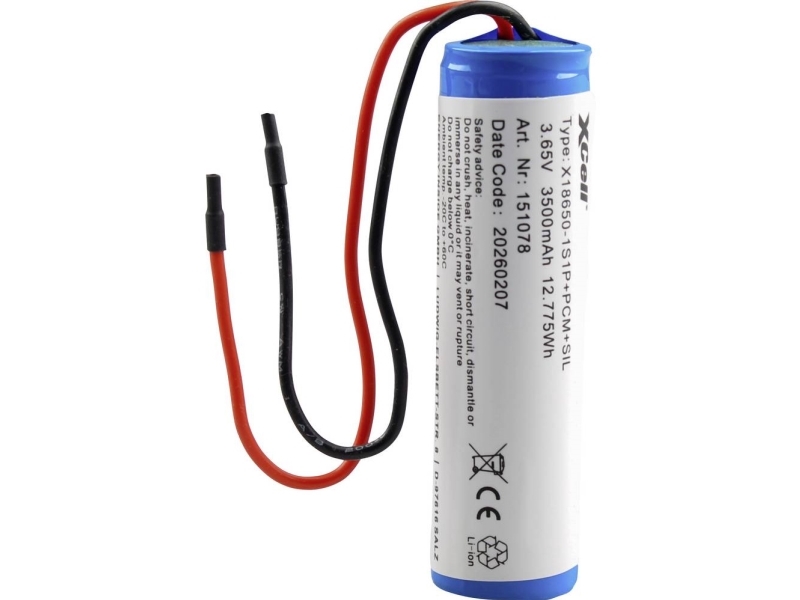 Xcell Special-Batteri Celletal: 1 Batteristørrelse: 18650 Litium 3.7 V 3500