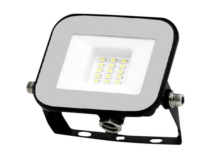V-TAC VT-44010 9899 LED-utflyktljus EEK: F (A - G) 10 W ljusfärg: neutralvit | Belysning - Utomhusbelysning - Strålkastare | GameStuff
