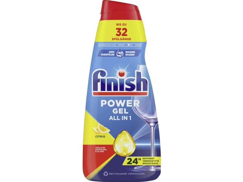 Finish Rensningskoncentrat Power Gel Citrus 495083900 3286709 650 ml