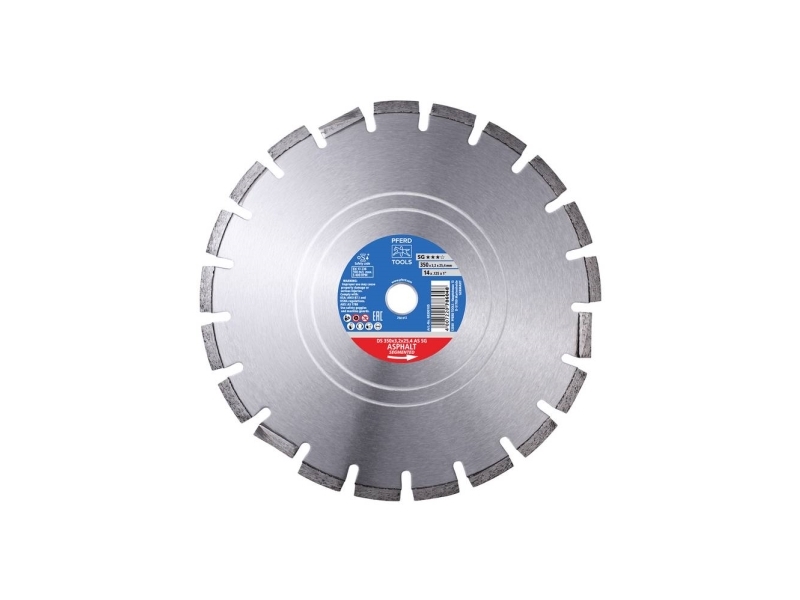 Pferd Tools 68300106 Ds 400 X 3,6 X 25,4 As Sg Diamant-Trennscheibe Durchmesser 400 Mm 1 Stk