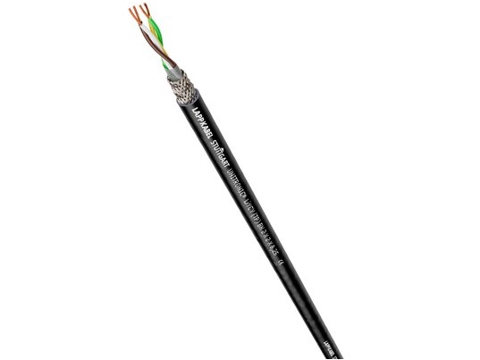 Liitosliitin UNITRONIC LiYCY (TP) BK, 100 m, 0,75 mm², musta, kupari, PVC, 108 kg/km