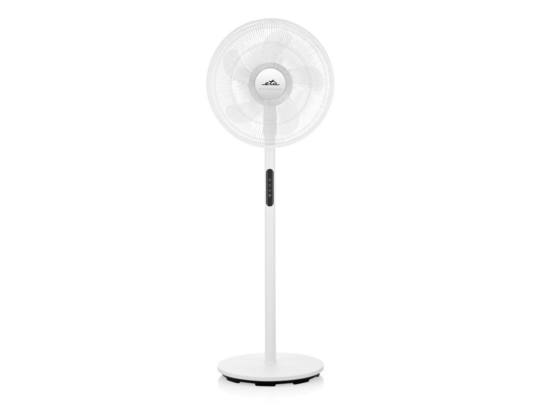 Eta Breezo, Bladfläkt för hushållsbruk, Vit, Golv, 62 dB, 37 cm, 780 - 1320 mm | Ventilation & Klimat - Ventilation - Golvfläkt | GameStuff
