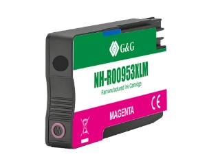 G&G Nh-R-0953Xlm, Højt (Xl) Udbytte, Magenta, 26 Ml, 1 Stk, 1600 Sider, Enkelt Pakke