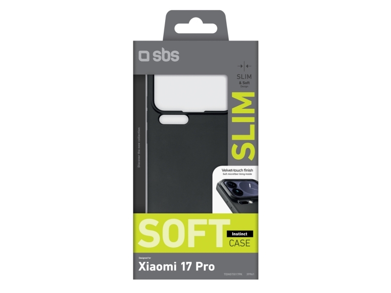 Sbs Instinct Hülle Für Xiaomi 17 Pro - Schwarz