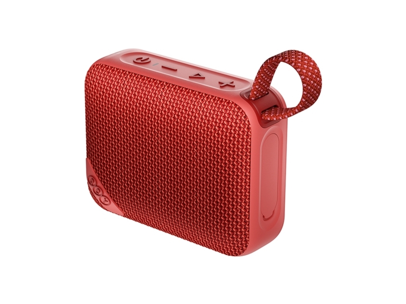 Bluetooth-Lautsprecher Qcy Sp2 Ip67 Mit Rgb-Beleuchtung Und Stereomodus – Rot