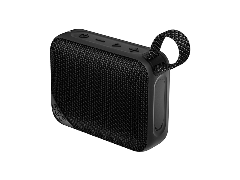 Qcy Bluetooth-Højttaler Sp2 Ip67 Rgb-Belysning Stereotilstand Sort