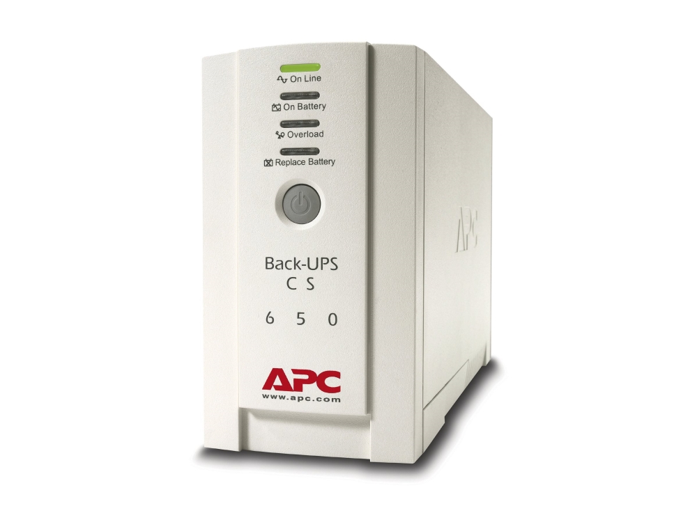 Apc Back-Ups, Standby (Offline), 0,65 Kva, 400 W, Sinus, 160 V, 286 V