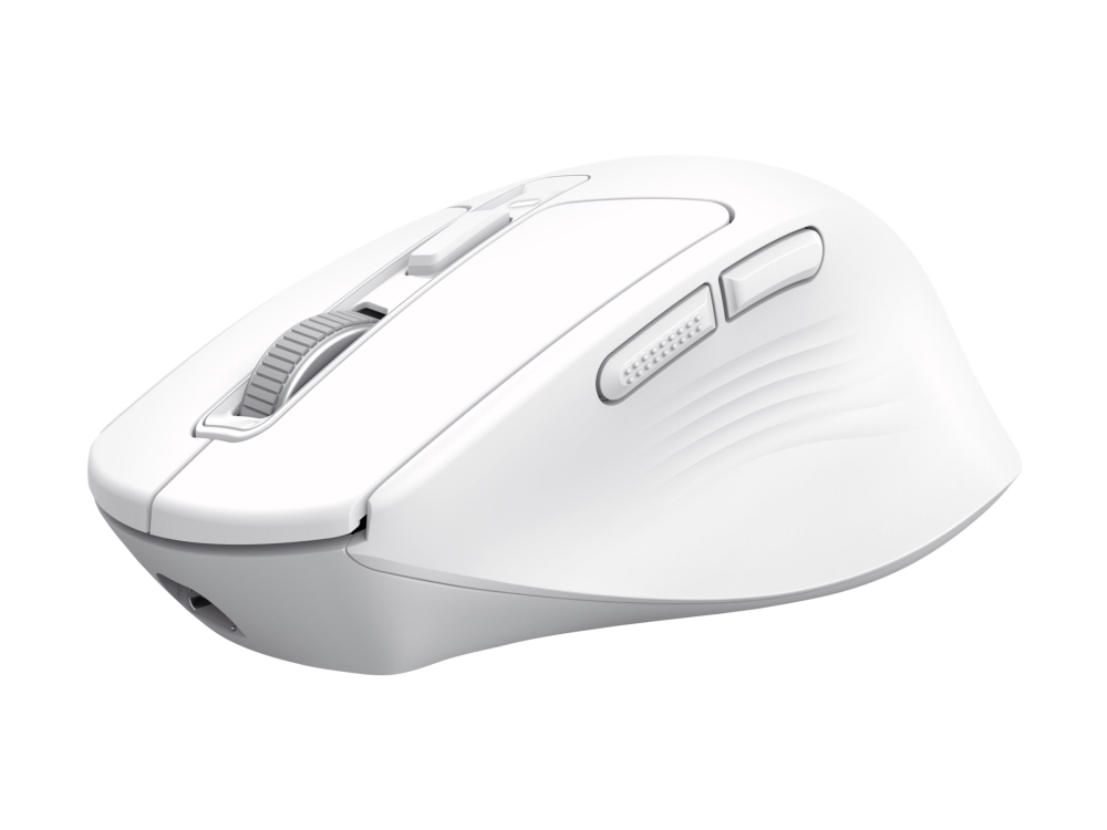 Trust Niven, Rechts, Rf Wireless + Bluetooth, 3200 Dpi, Weiß