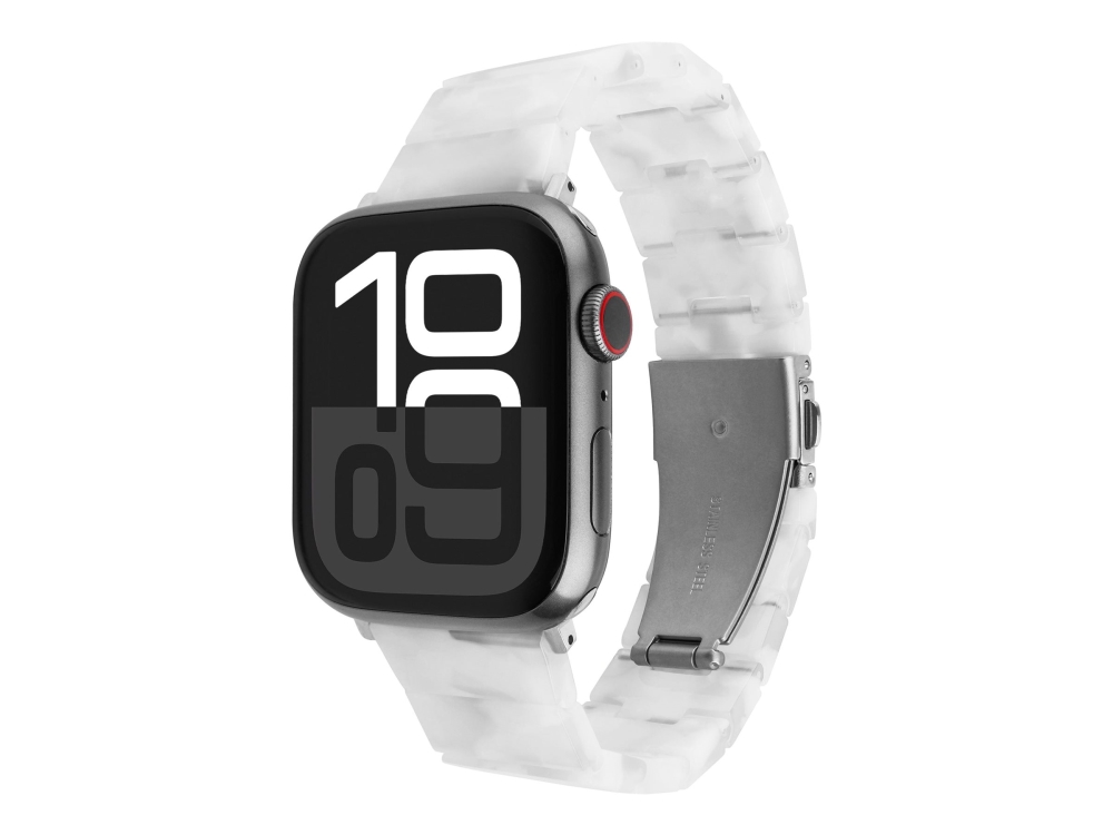 Fixed - Urrem For Smart Watch - 38/40/41 Mm, Resin - Up To 227 Mm - Hvid Sky - For Apple Watch (38 Mm, 40 Mm, 41 Mm)