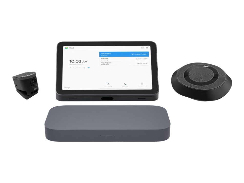 ASUS Google Meet GQE20A-G5029UN - Refresh Kit - paket för videokonferens (beräkningssystem, pekskärmskonsol) - svart - power adapter included | Möbler - Tavla & Displays - Videokonferens | GameStuff