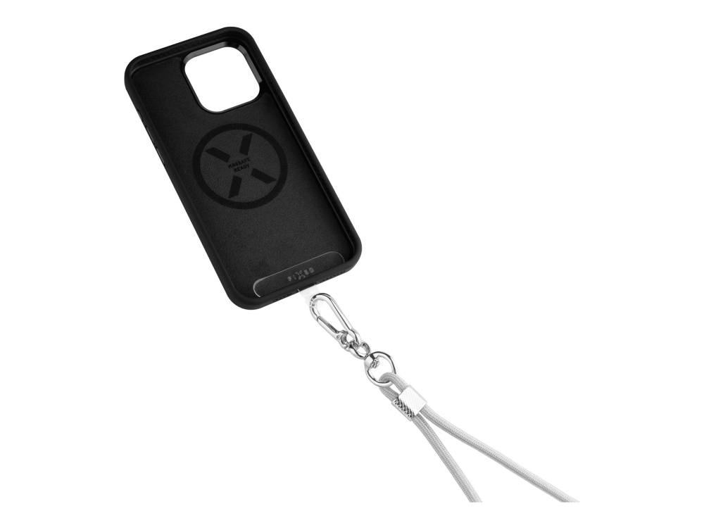 Fixed Universelles Lanyard Für Mobiltelefone Grau
