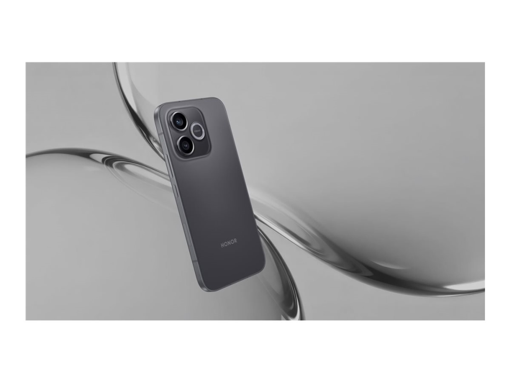 Honor 600 Lite – 5G smartphone – dual-SIM – RAM 8 GB / Intern hukommelse 128 GB – OLED display – 6.6 – 2600 x 1200 pixels (120 Hz) – 2x bagkameraer 108 MP, 5 MP – front camera 16 MP – sort fløjl