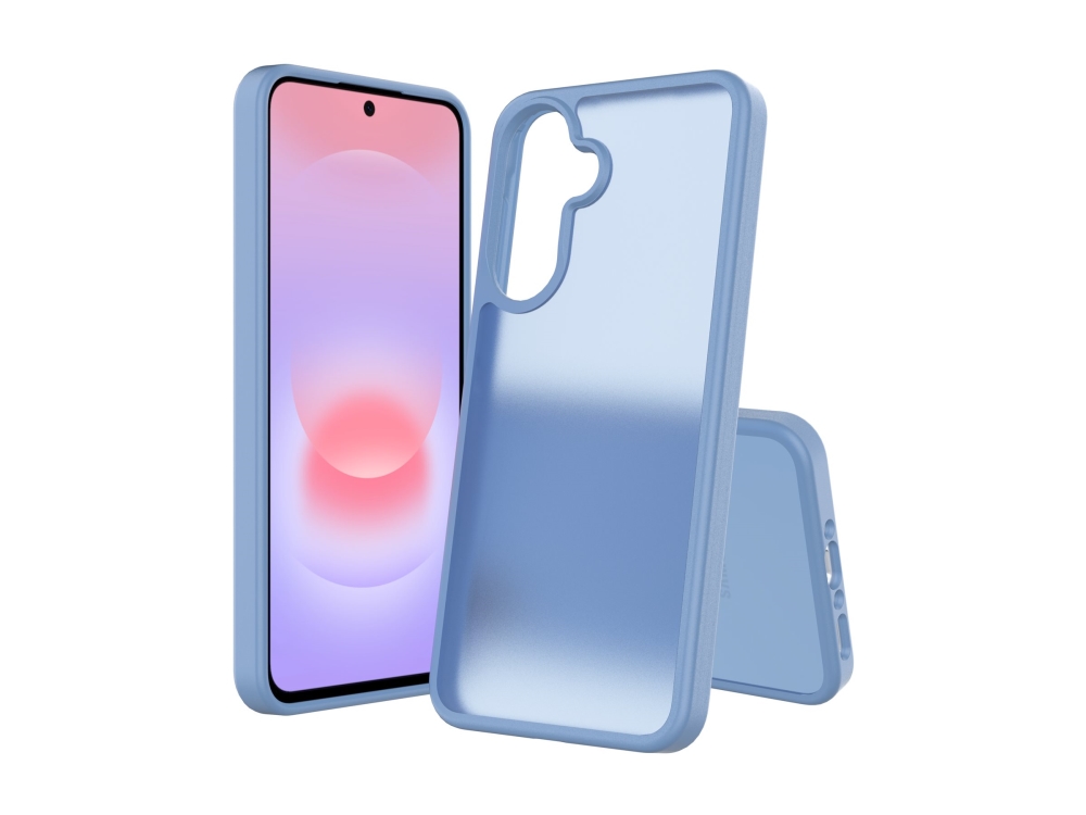 Screenor Icy - Bagside Til Mobiltelefon - Termoplastisk Polyuretan (Tpu), Akryl - Himmelblå - For Samsung Galaxy A37