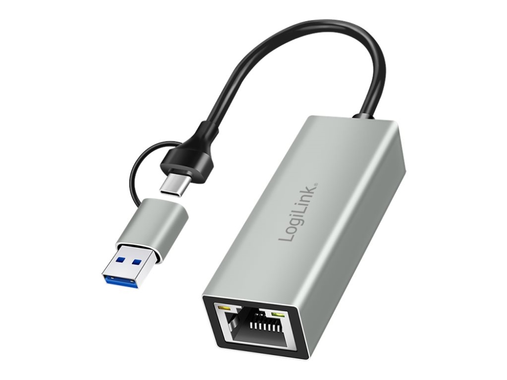 Logilink - Netværksadapter - Usb - Gigabit Ethernet X 1 - Grå
