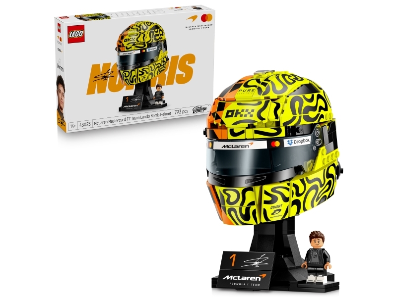 LEGO Editions 43023 ® Editions McLaren Mastercard F1® Team Lando Norris-hjelm - Byggesæt - 43023