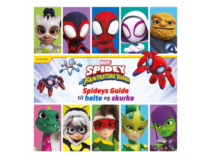 Spidey Og Hans Fantastiske Venner: Spideys Guide Til Helte Og Skurke |
