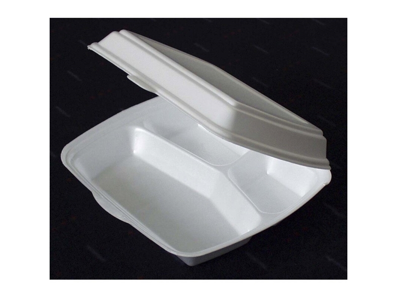 Skumbakke , 3-rums,240x195x75mm Extruded Polystyrene (XPS), hvid pakke a 250 stk Fødevaregodkendt