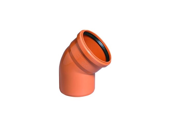 Bøjning PVC Ø400x30 gr.
