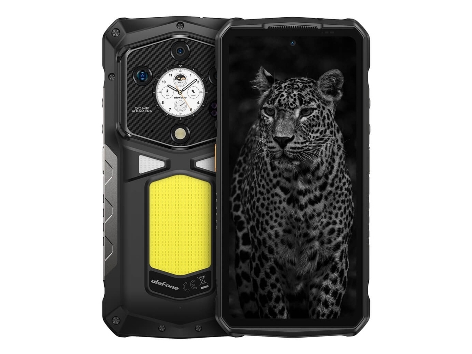 Ulefone Armor 29 Ultra, 16,9 Cm (6.67"), 1080 X 2400 Pixel, 16 Gb, 50 Mp, Android 15, Sort