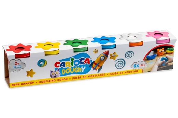 Babymodelliermasse 6X110 G Assortierte Farben
