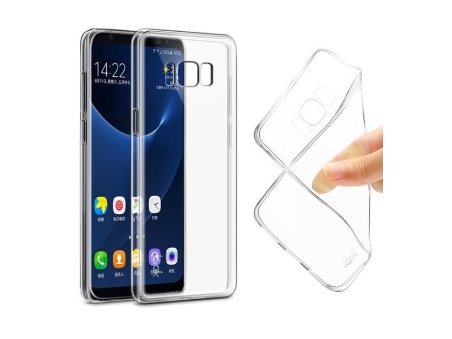 Gennemsigtigt silikone cover til Samsung Galaxy A20e