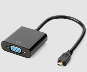 Micro HDMI til VGA-adapter