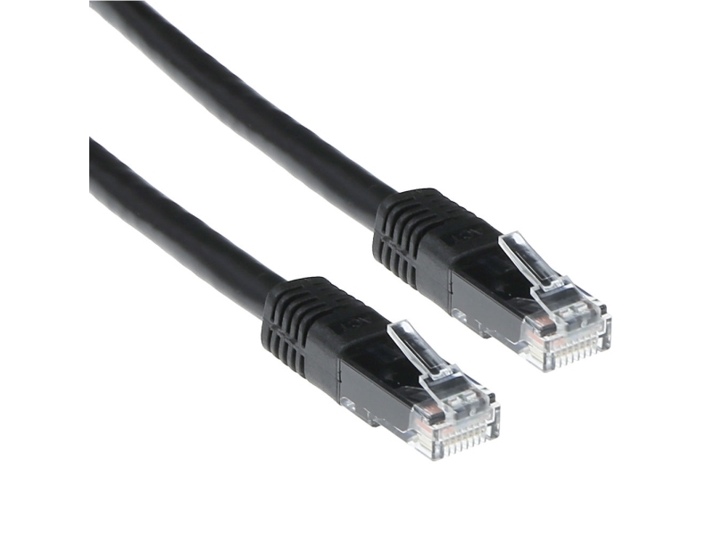 Act Ib9901 Netzwerkkabel Schwarz 1 M Cat6 U/Utp (Utp) (Ib9901)