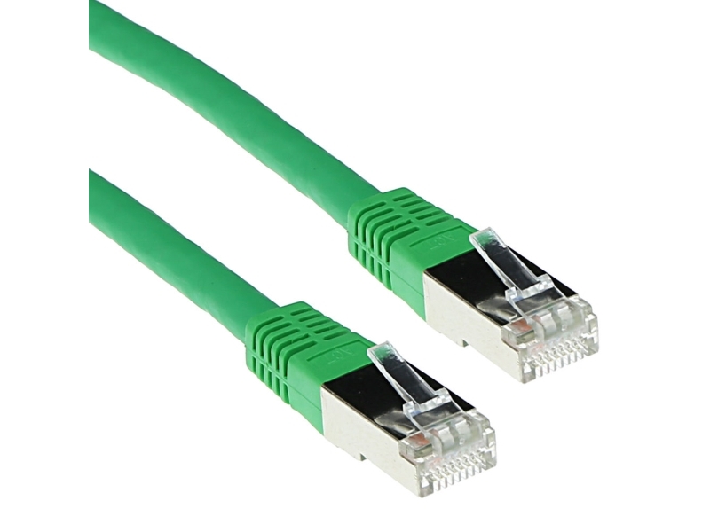 Act Patchkabel Sstp Cat.6 Pimf - Grøn 5,00 M (Fb9705)