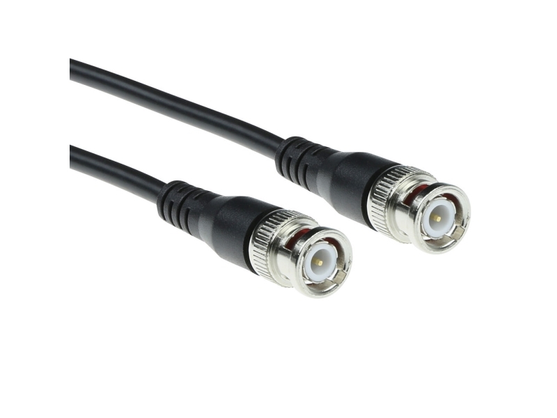 ACT RG-58 patch cable black 50 Ohm 3,00 m