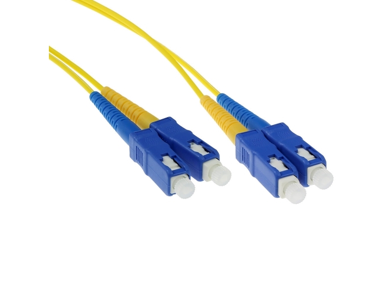 Act Fiber Patchkabel 5 Meter Lszh Singlemode 9/125 Os2 Duplex Med Sc-Stik