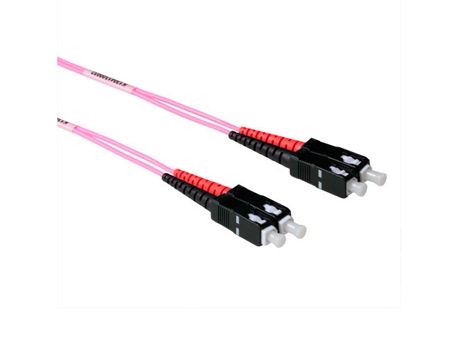 Act 5 M Lszh Multimode Fiber Patchkabel Duplex 50/125 Om4 Med Sc-Stik