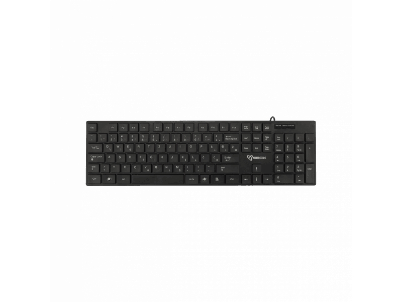 SBOX kablet tastatur K-18 / US layout