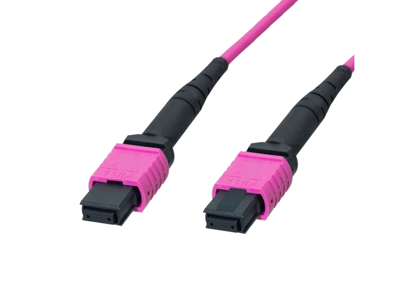 Logilink Mpo Patch Cable 12 Fibers Multimode Om4, Mpo/Pc F/F, Type B, 5 M