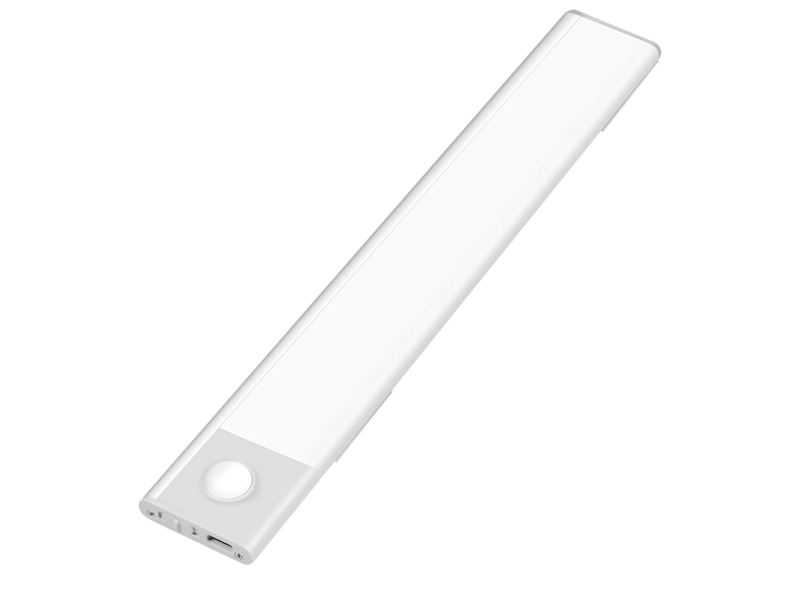 LogiLink LED under-cabinet light, 30 cm, 100 lm, 1100 mAh, with motion detector, white