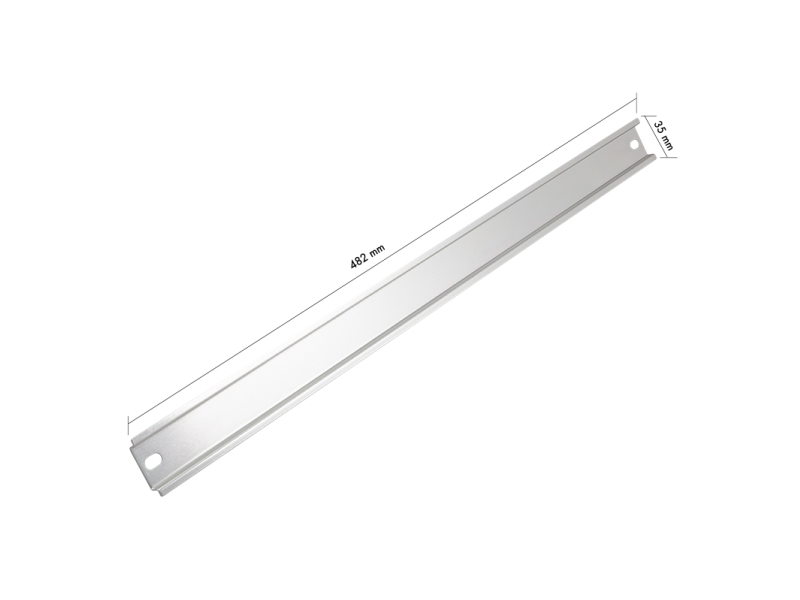 Logilink 19" Hutschiene, Für Din-Montagegeräte Din-Schiene, Typ 35 X 7,5 Mm Gemäß En 60715, Für Horizontale - 1 Stück (Mp0087)
