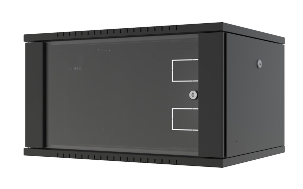 Lanview Rwf07u45bl, Wandregal, 7U, 60 Kg, Tastensperre, Regalschienen, 18,4 Kg