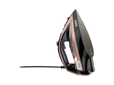 Tefal Ultimate Pure FV9845E0 - Höyrysilitysrauta automaattisella katkaisulla - silityslaatta: Durilium AirGlide Autoclean - 3200 W - blush d"'été