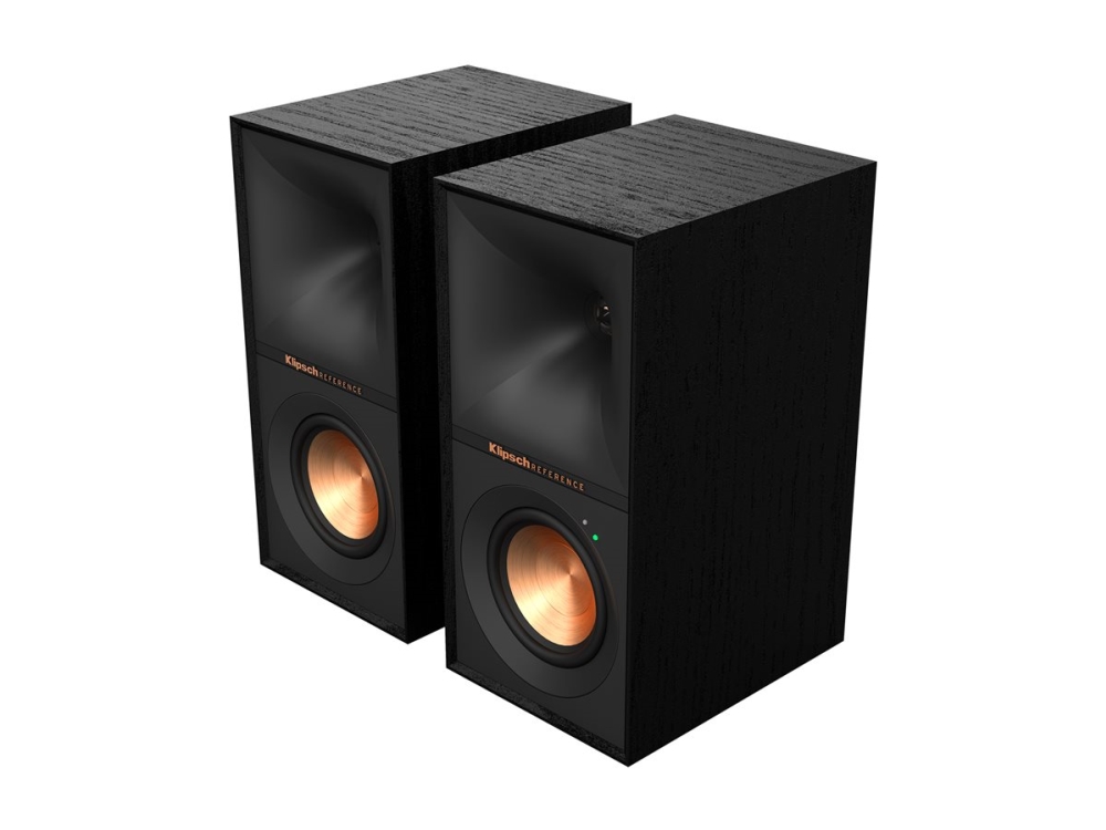 Klipsch Reference Series R-40Pm - Skærmhøjttalere - Trådløs - Bluetooth - 70 Watt (Total) - 2-Vejs - Sort