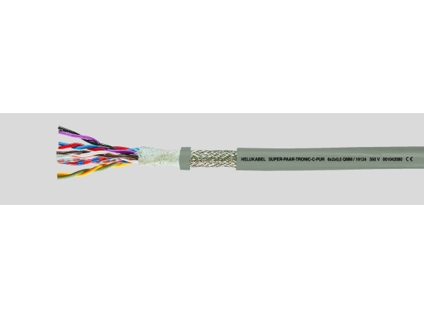 HELUKABEL 19129, Lavspændingskabel, Grå, Cooper, 0.75 mm², 60 kg/km, -30 - 70 °C